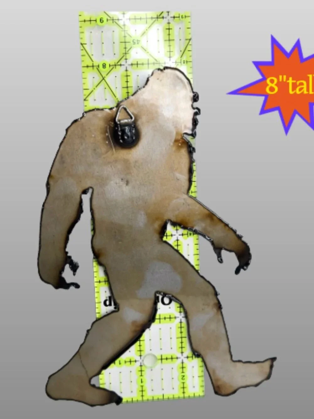 Metal Bigfoot Sasquatch Cryptid Cutout 8